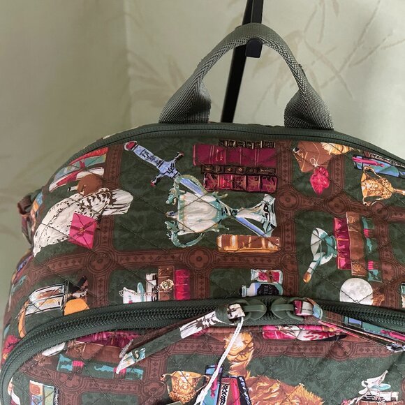 VERA BRADLEY HARRY POTTER BANCROFT BACKPACK:NWT HOGWARTS LIBRARY main image 9